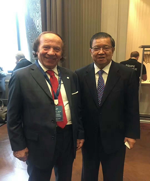 中国西部开发促进会高级顾问龙永图参加2018年中欧企业家峰会2.jpg